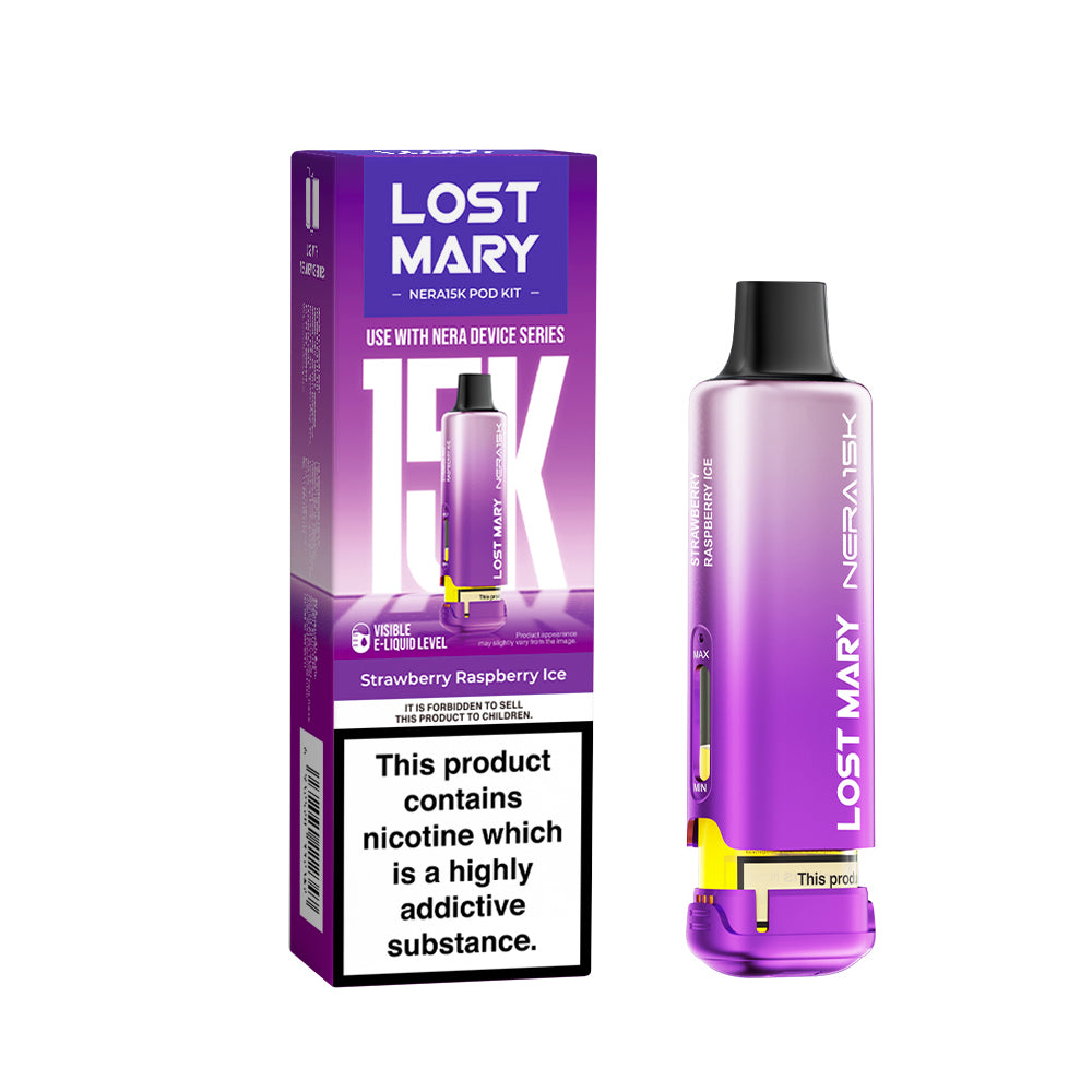 Lost Mary NERA Refill | Strawberry Raspberry Ice