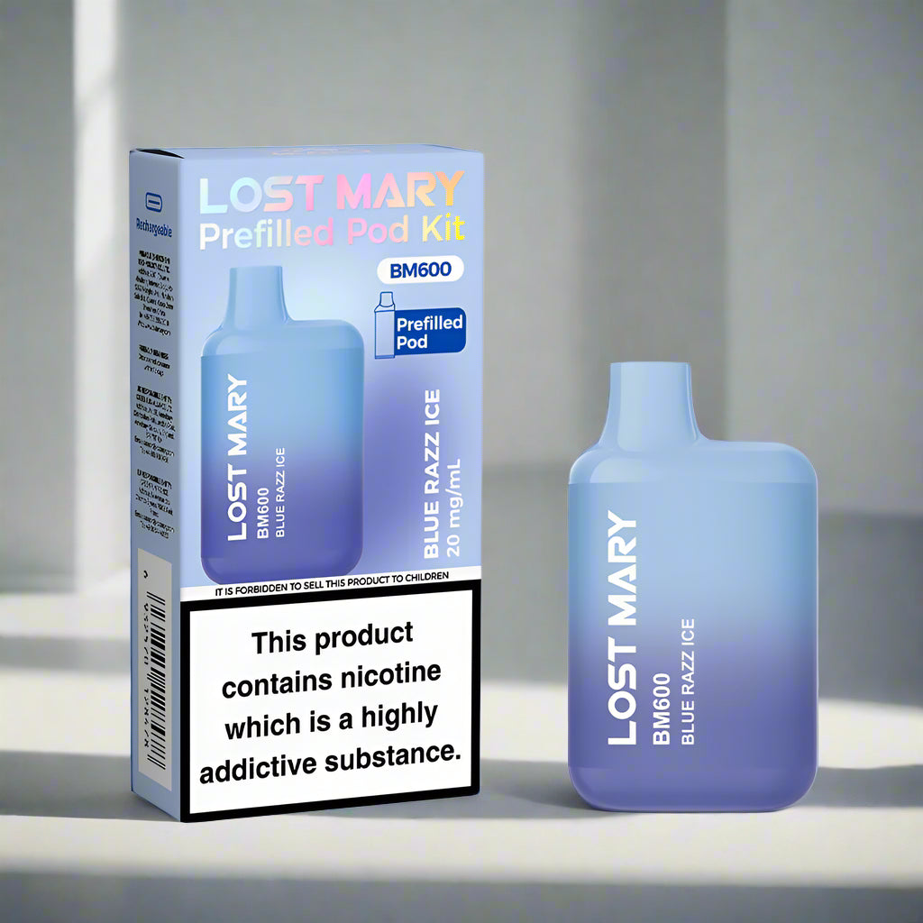 Lost Mary BM600 600 Puffs Rechargeable 20mg | Smoketronics Lost Mary BM600 600 Puffs Rechargeable 20mg | Smoketronics