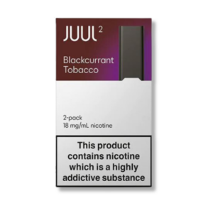 Juul 2 Pods - Blackcurrant Tobacco 18mg - Smoketronics