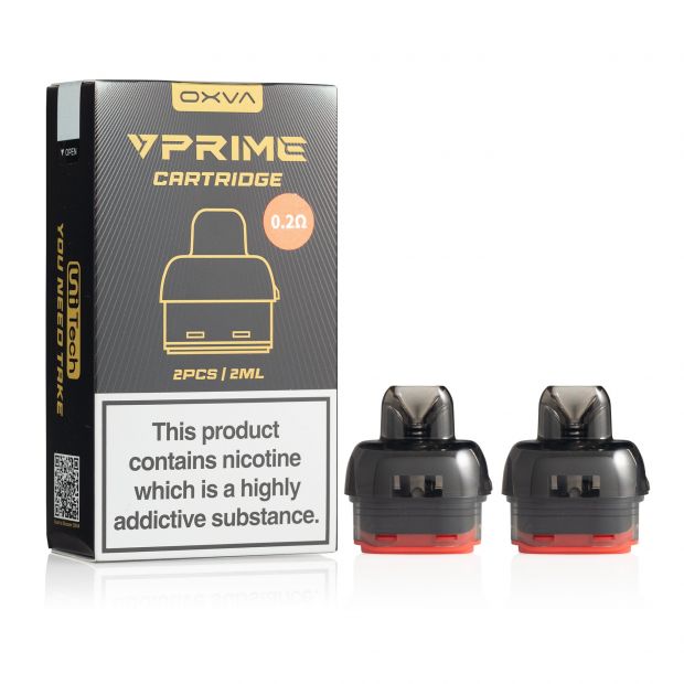 OXVA VPrime Replacement Pods 2ml/5ml Mesh Coil | Smoketronics OXVA VPrime Replacement Pods 2ml/5ml Mesh Coil | Smoketronics