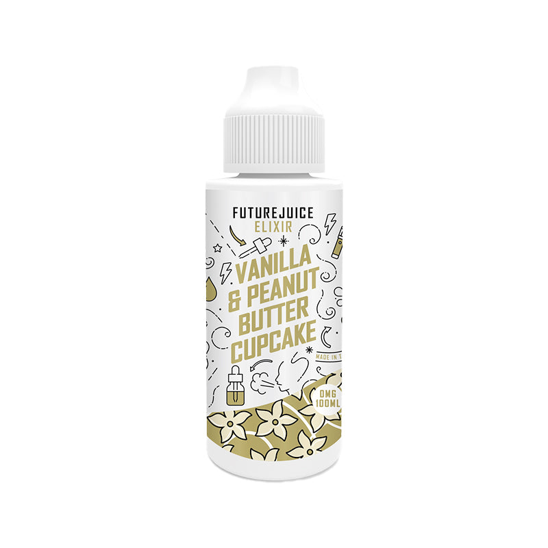 Future Juice Elixirs Vanilla & Peanut Butter Cupcake 100ml Short Fill