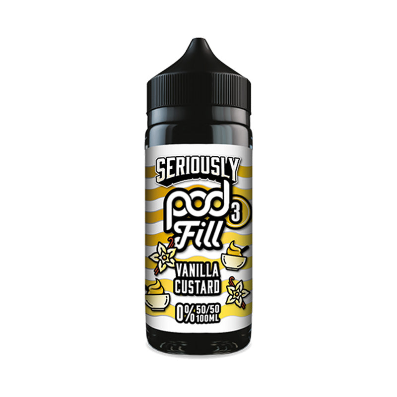 Doozy Seriously Pod Fill 3 Vanilla Custard