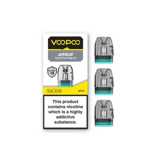 VooPoo Argus Top Fill V2 Replacement Pods 2ml 0.7 ohm