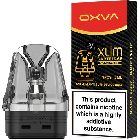 OXVA Xlim SS Pods 0.6 ohm