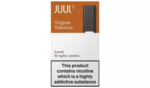 Juul 2 Pods - Virginia Tobacco 18mg - Smoketronics