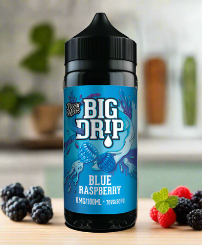 Big Drip by Doozy Vape - Blue Raspberry 100ml - Smoketronics