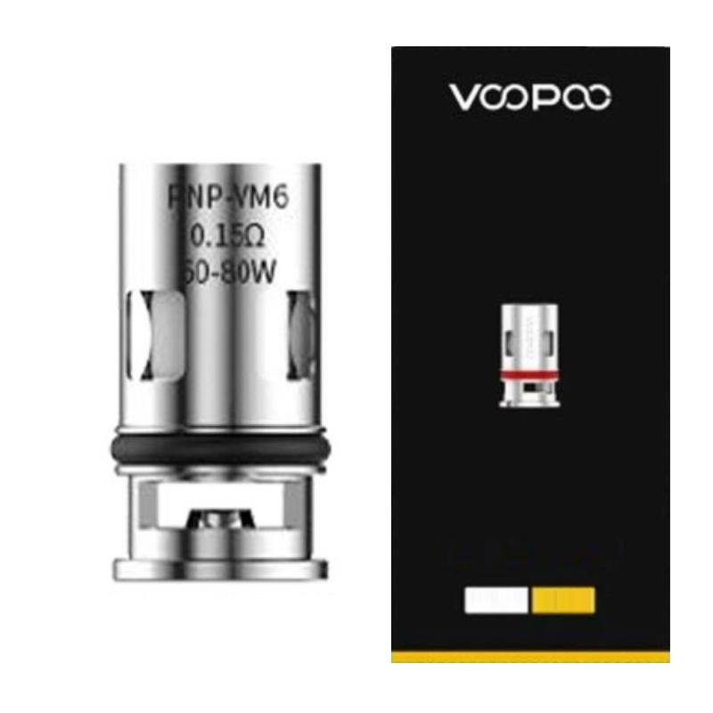 VooPoo PnP VM6 Coil 0.15ohm (5pcs) - Smoketronics