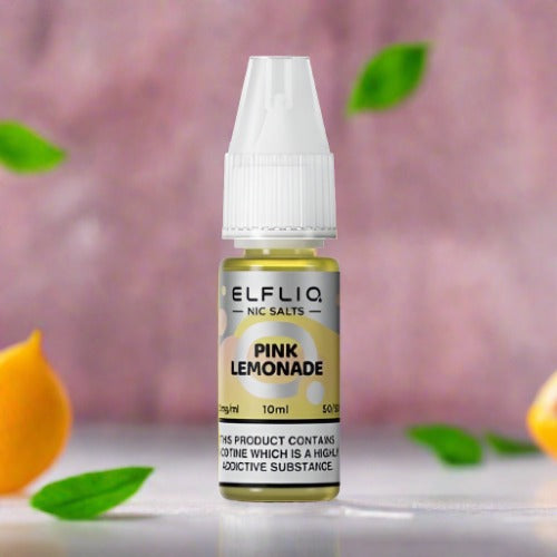 Elfliq 10ml Nic Salt by ElfBar - Pink Lemonade Smoketronics Elfliq 10ml Nic Salt by ElfBar - Pink Lemonade Smoketronics