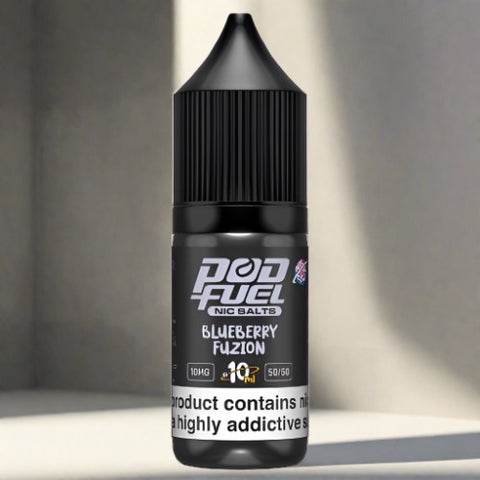 Pod Fuel 10ml Nic Salt - Blueberry Fuzion - Smoketronics