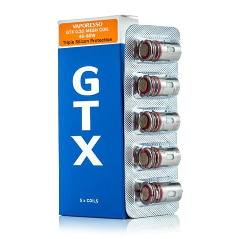 Vaporesso GTX Coils 0.2ohm Mesh (5pcs) - Smoketronics