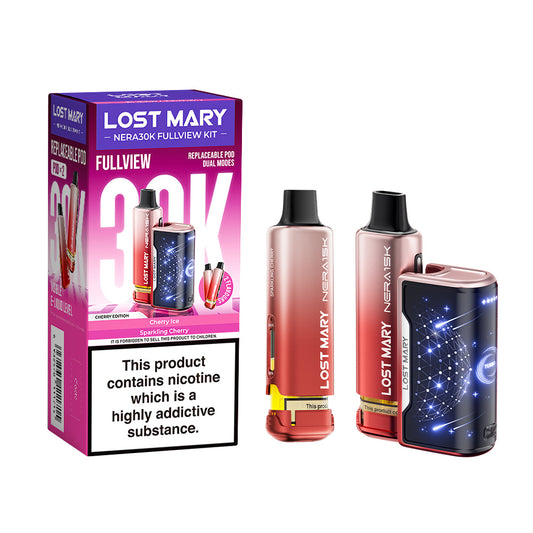 Lost Mary NERA 30k Kit with refill | Cherry Edition