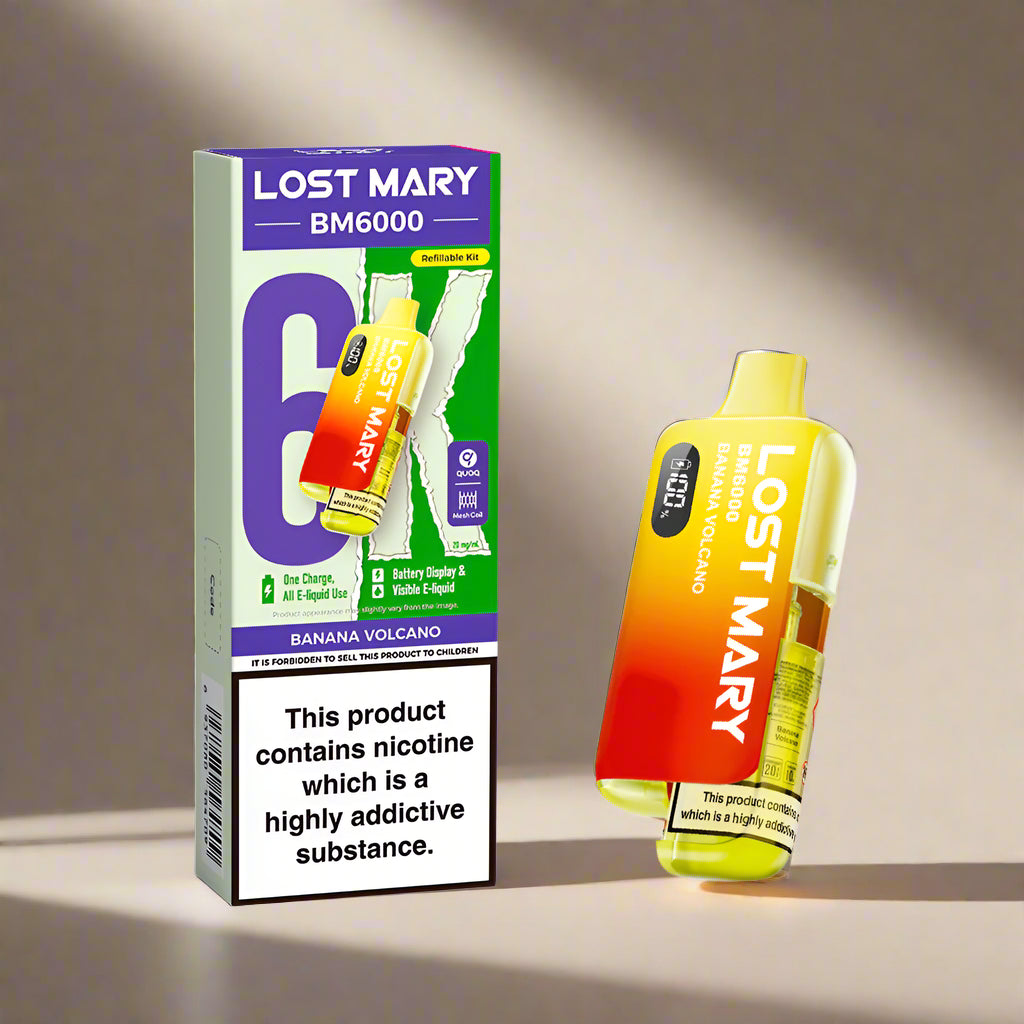 Lost Mary BM6000 6000 Puffs 650mAh OLED | Smoketronics Lost Mary BM6000 6000 Puffs 650mAh OLED | Smoketronics