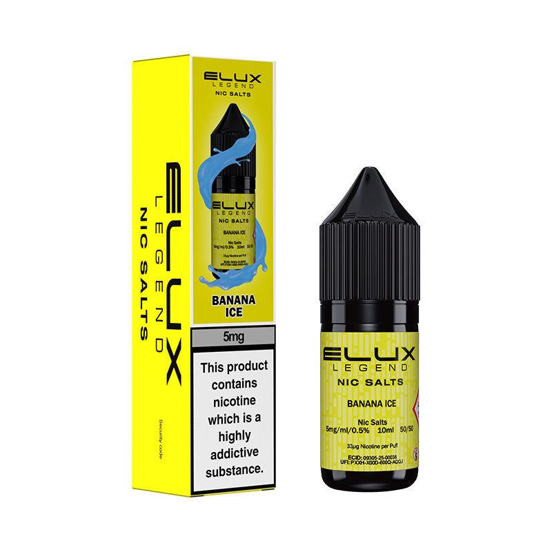 Elux Legends Nic Salts Banana Ice 10ml | 5mg