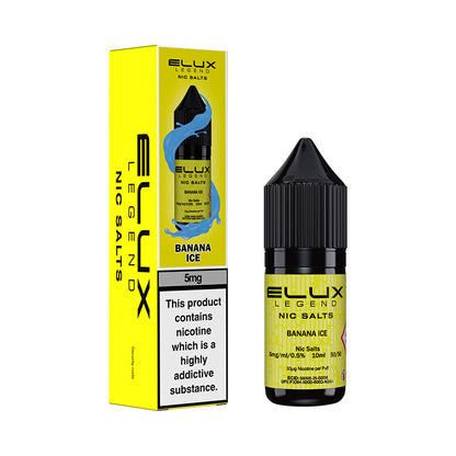 Elux Legends Nic Salts Banana Ice 10ml | 5mg