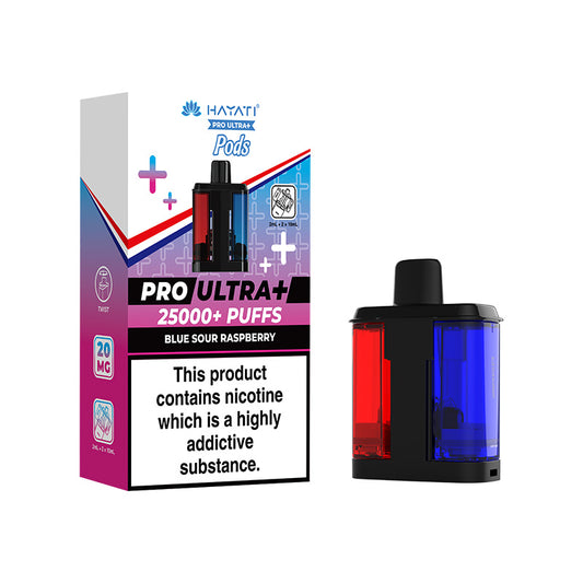 Hayati Pro Ultra Plus 25K Refill Blue Sour Raspberry