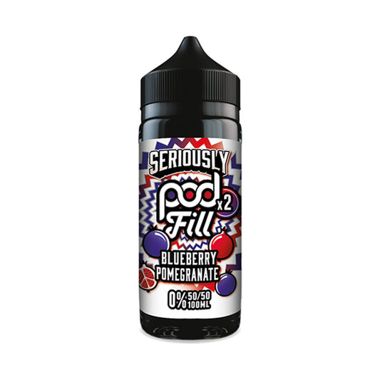 Doozy Seriously Pod Fill 2 Blueberry Pomegranate - Smoketronics