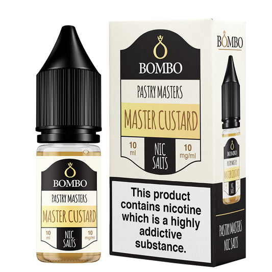 Bombo Pastry Masters Master Custard Nic Salt 10ml 10mg