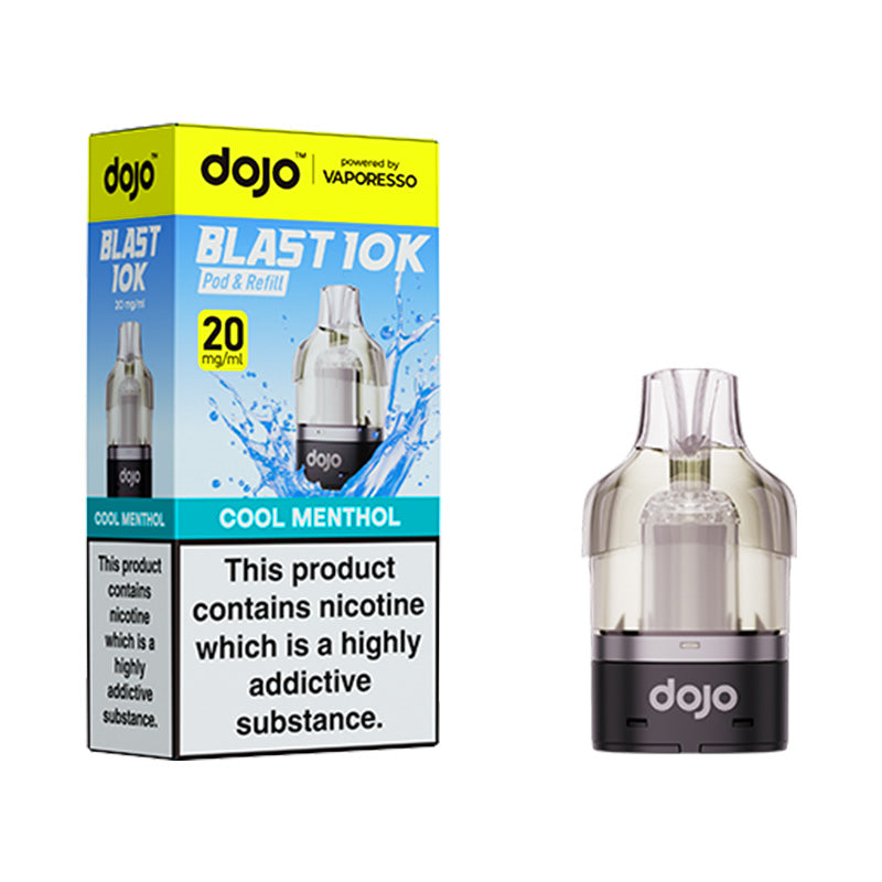 Dojo Blast 10k replacement pod Cool Menthol