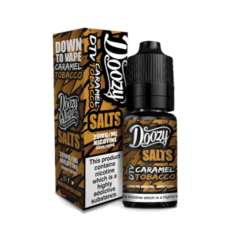Doozy Vape - Caramel Tobacco Nic Salt 10ml - Smoketronics