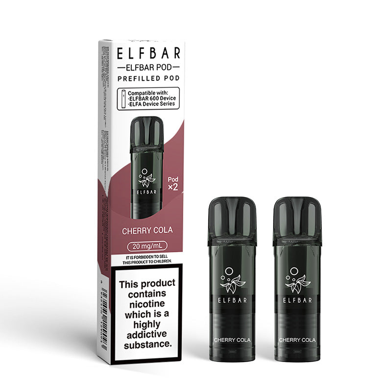 Elf Bar 600 Prefilled Pods | Cherry Cola
