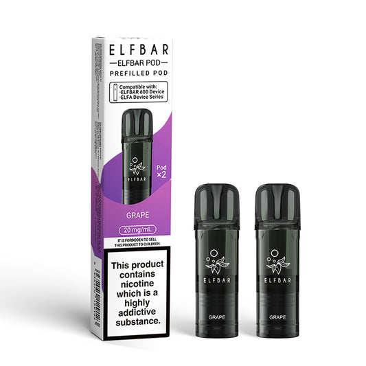 Elf Bar 600 Prefilled Pods | Grape