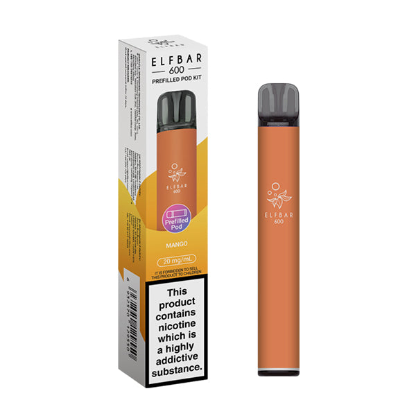 Elfbar 600 Prefilled Pod Kit | Mango