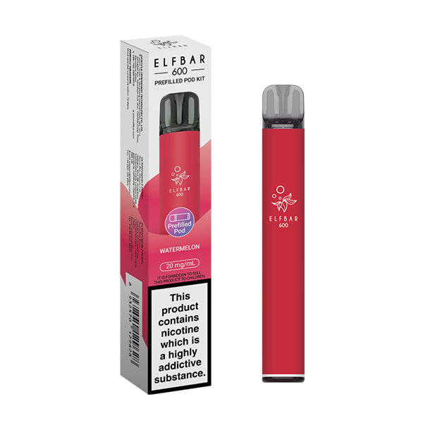 Elfbar 600 Prefilled Pod Kit | Watermelon