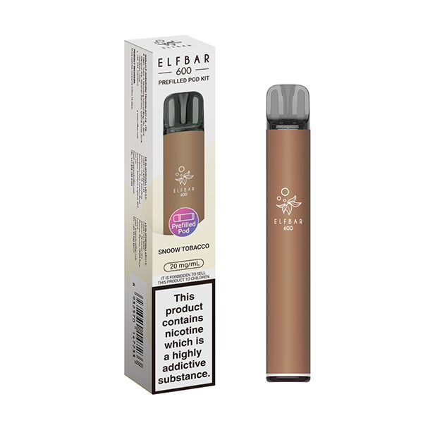 Elfbar 600 Prefilled Pod Kit | Snoow Tobacco