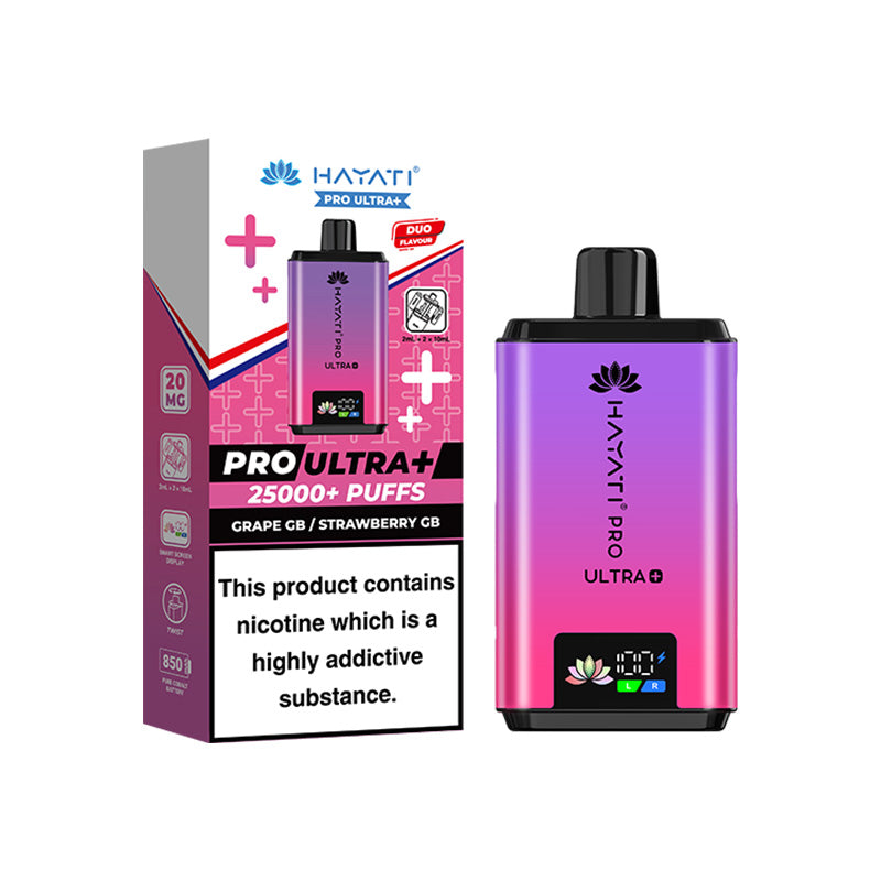 Hayati Pro Ultra Plus 25K Kit | Grape GB/Strawberry GB