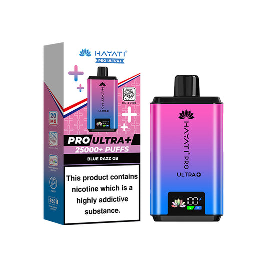 Hayati Pro Ultra Plus 25K | Blue Razz