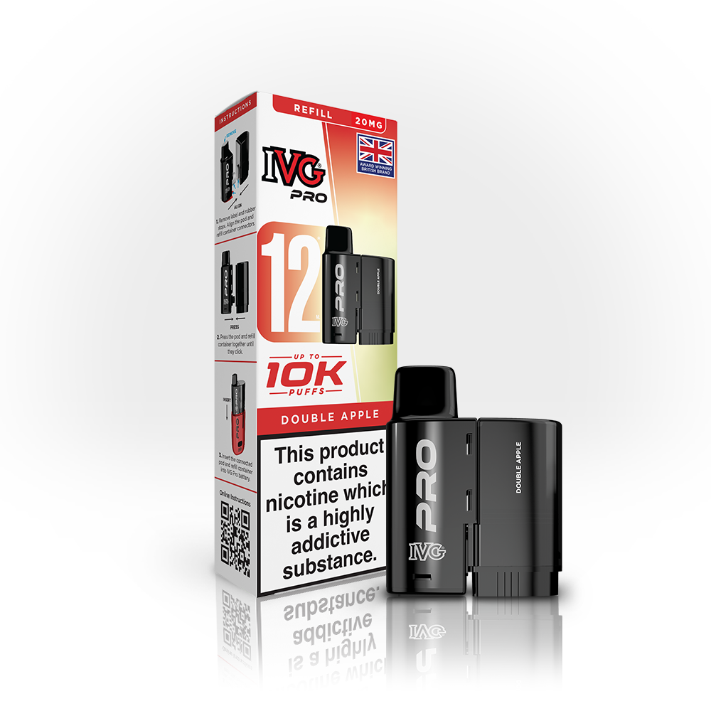 IVG Pro 12 Refills Double Apple