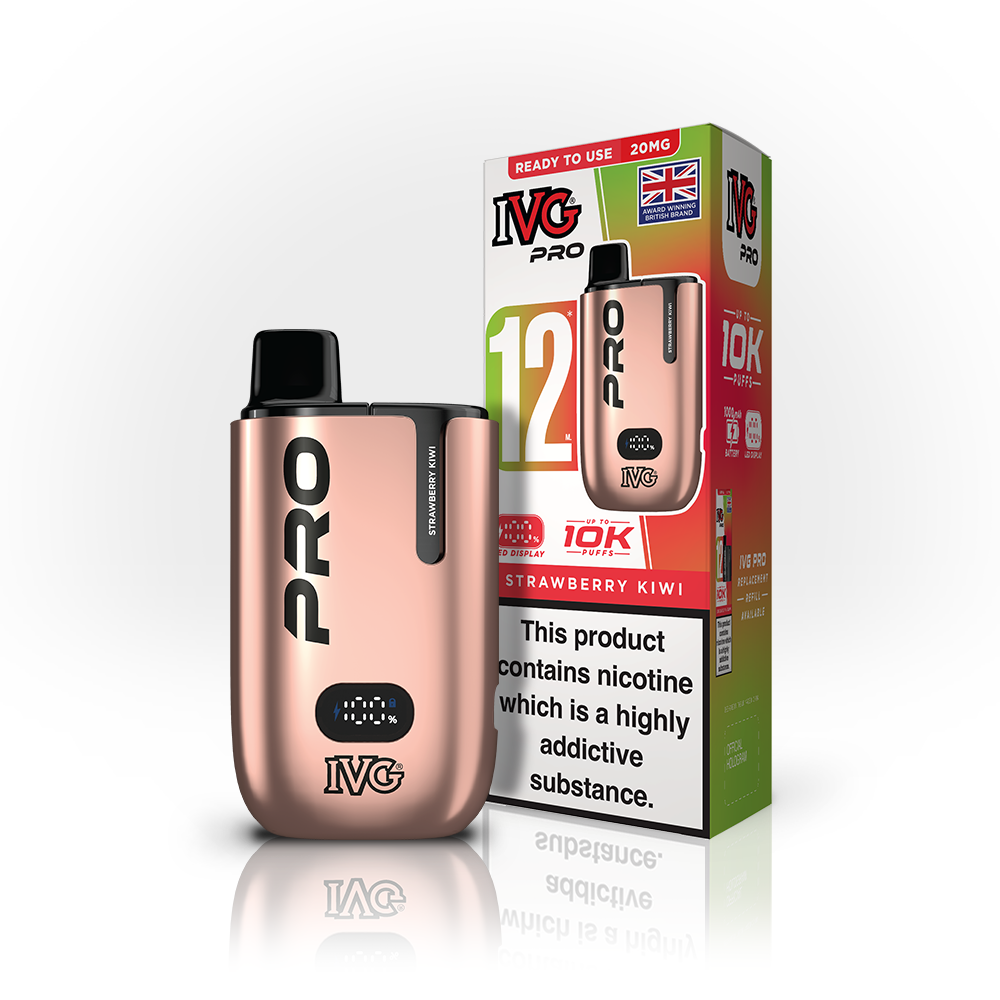 IVG Pro 12 Pod Kit Strawberry Kiwi 20mg | Smoketronics