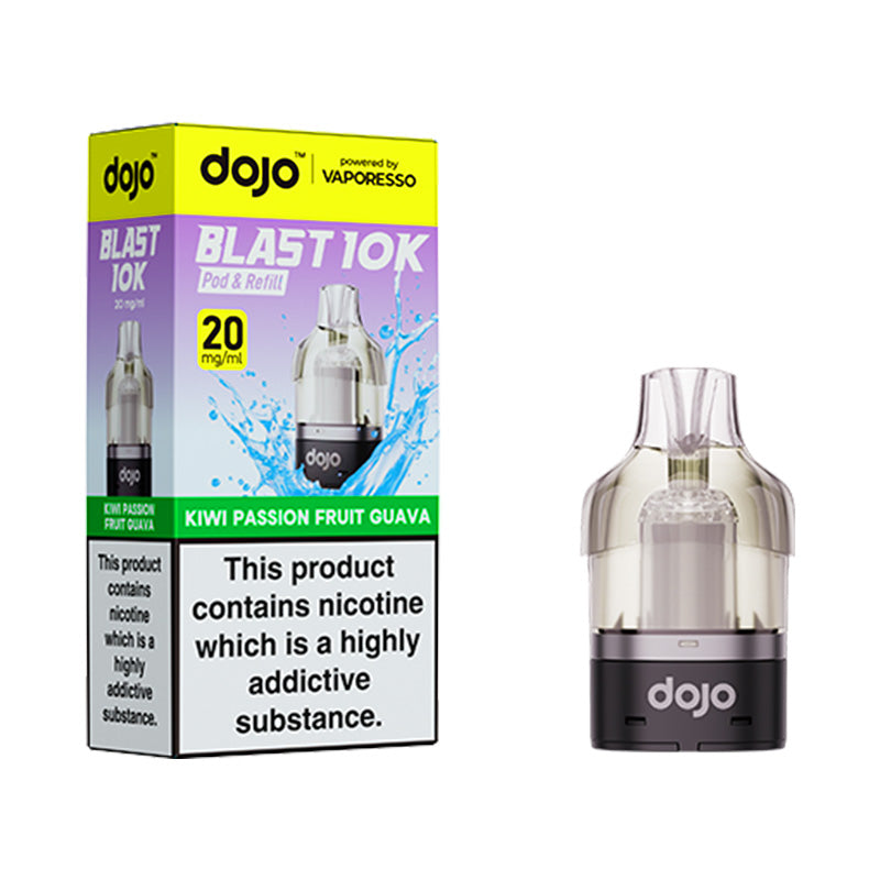 Dojo Blast 10k pod Kiwi Passion Fruit Guava