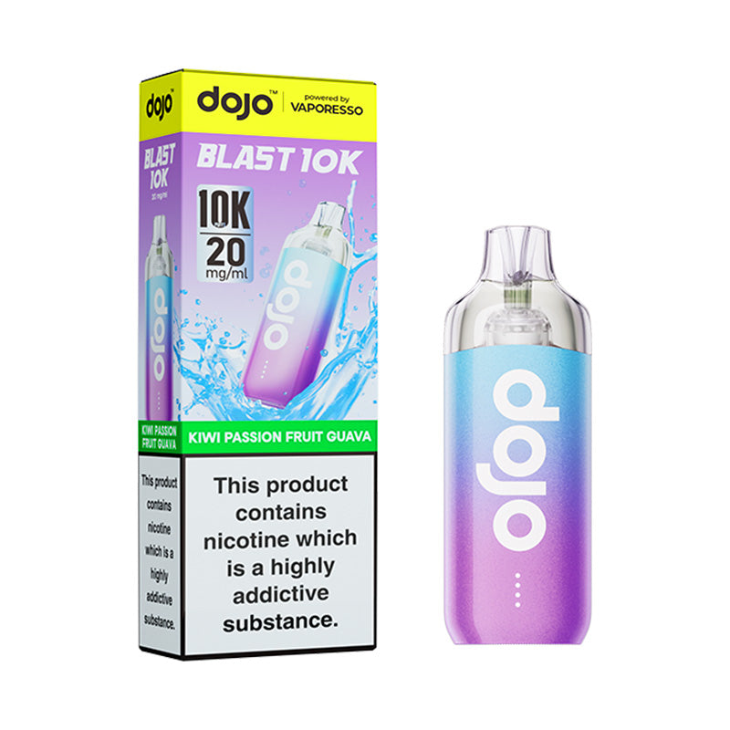 Dojo Blast 10k kit Kiwi Passion Fruit Guava