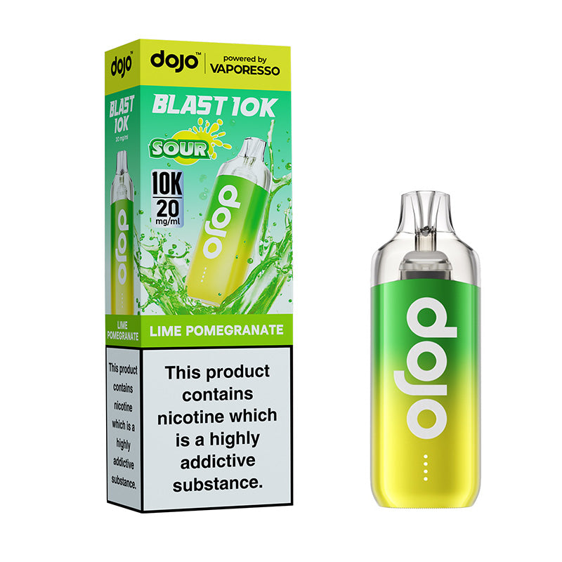Dojo Blast 10k kit Lime Pomegranate
