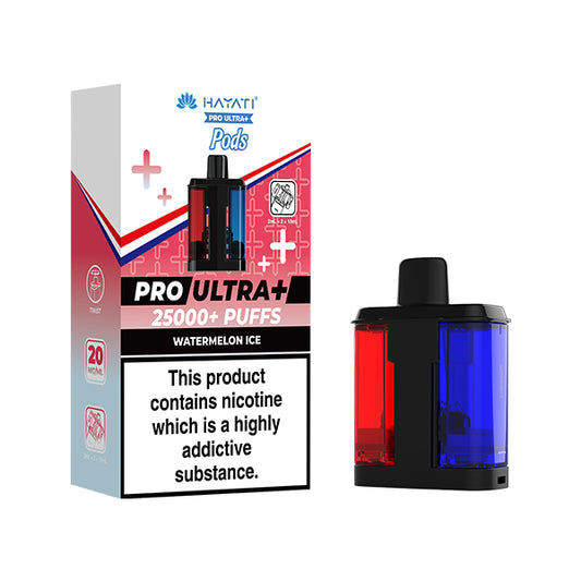Hayati Pro Ultra Plus 25K Refill Watermelon Ice