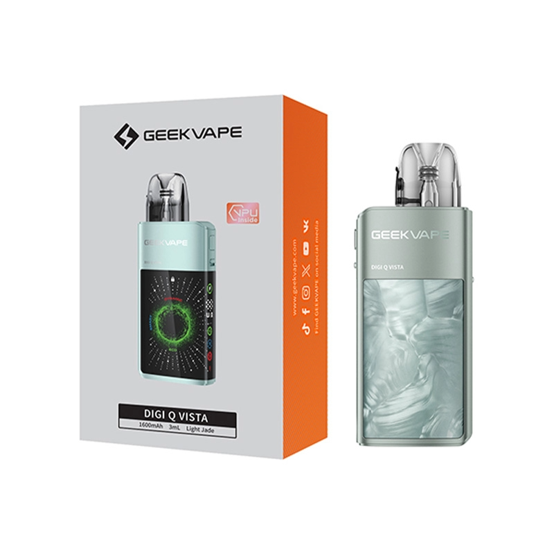 Geekvape Digi Q Vista Pod System Light Jade Smoketronics
