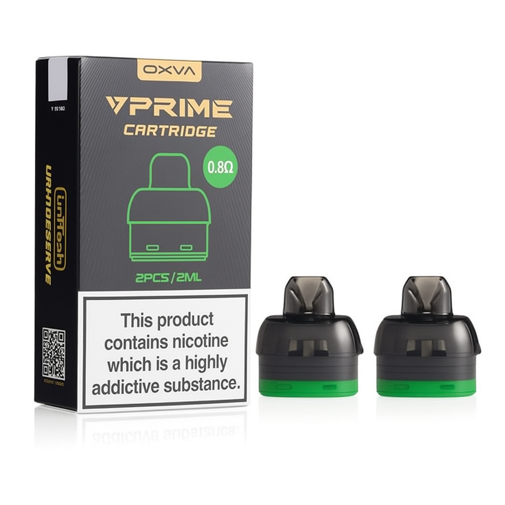 OXVA VPrime Pods 0.8 ohm with box Smoketronics