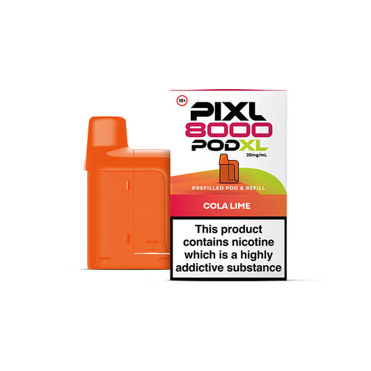 PIXL 8000 Replacement Pods Cola Lime