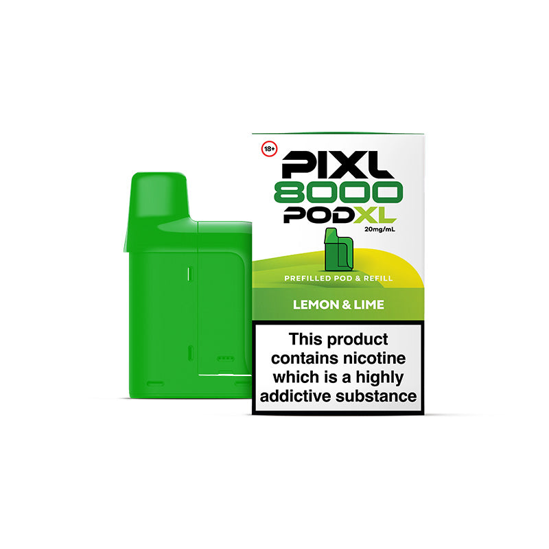 PIXL 8000 Replacement Pods Lemon and Lime