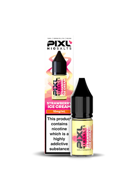 Pixl Nic Salts Strawberry Ice Cream 10ml | 10mg