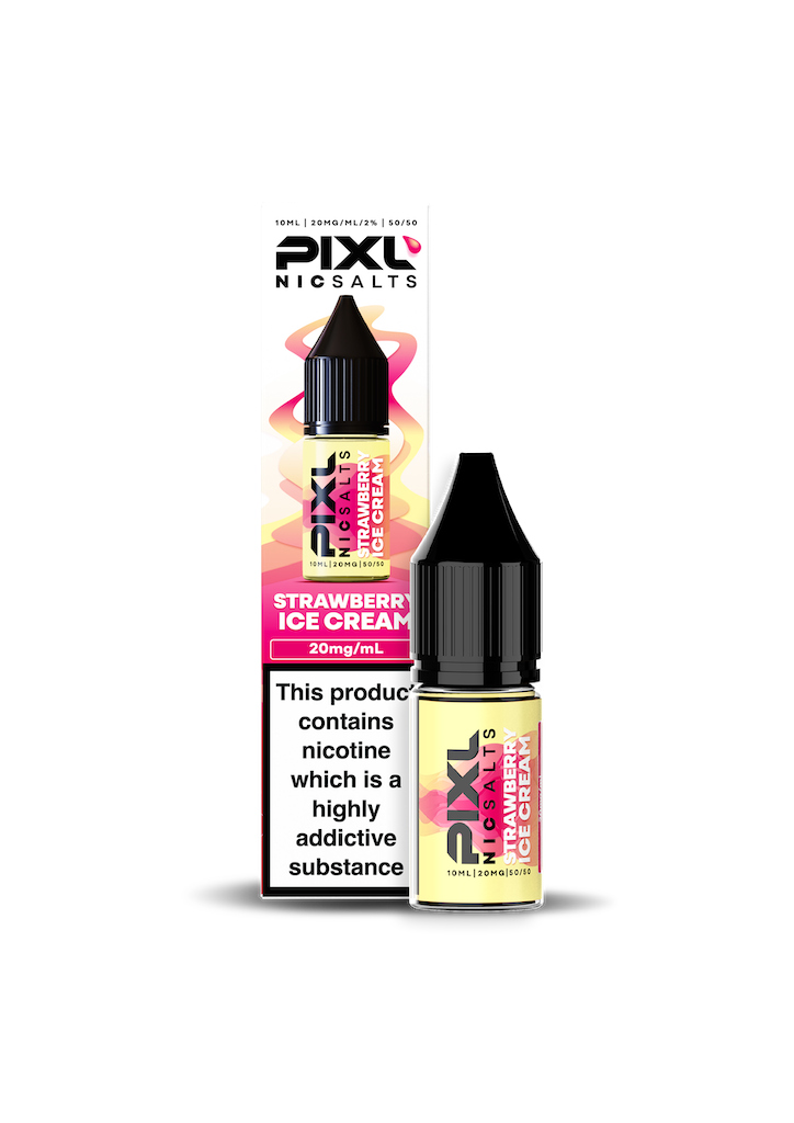 Pixl Nic Salts Strawberry Ice Cream 10ml | 20mg