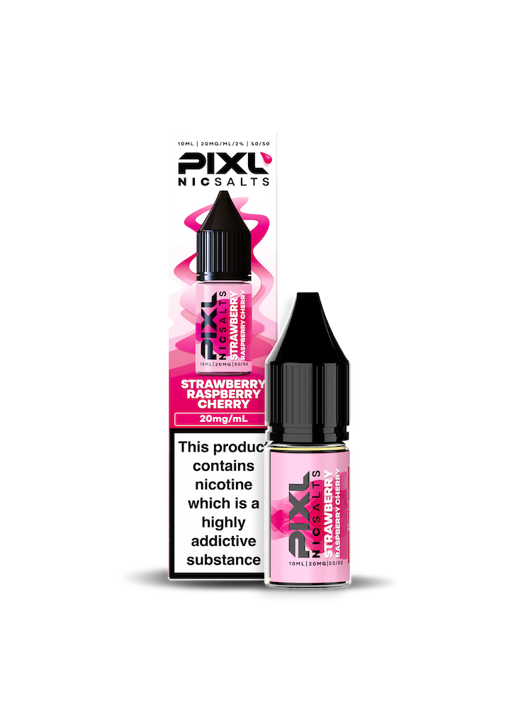 Pixl Nic Salts Strawberry Raspberry Cherry 10ml | 20mg