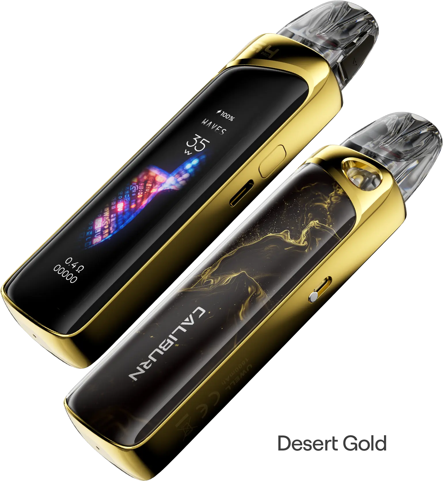 UWELL Caliburn G4 Pro Pod Vape Kit Desert Gold