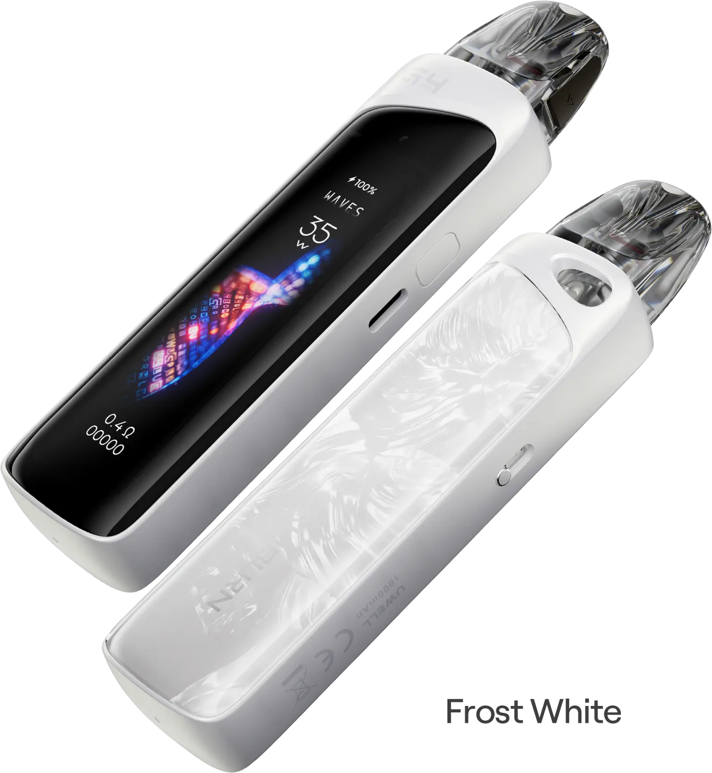 UWELL Caliburn G4 Pro Pod Vape Kit Frost White