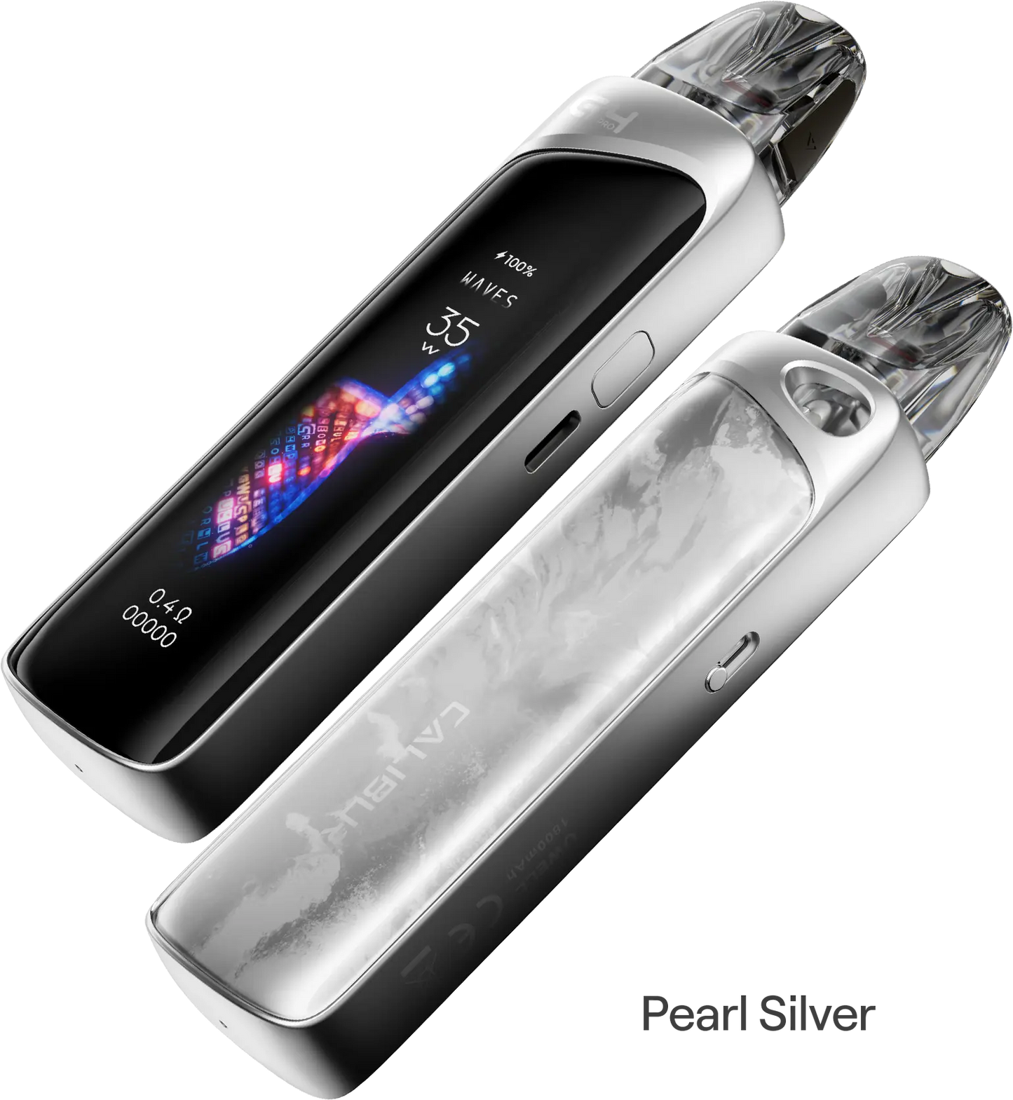 UWELL Caliburn G4 Pro Pod Vape Kit Pearl Silver