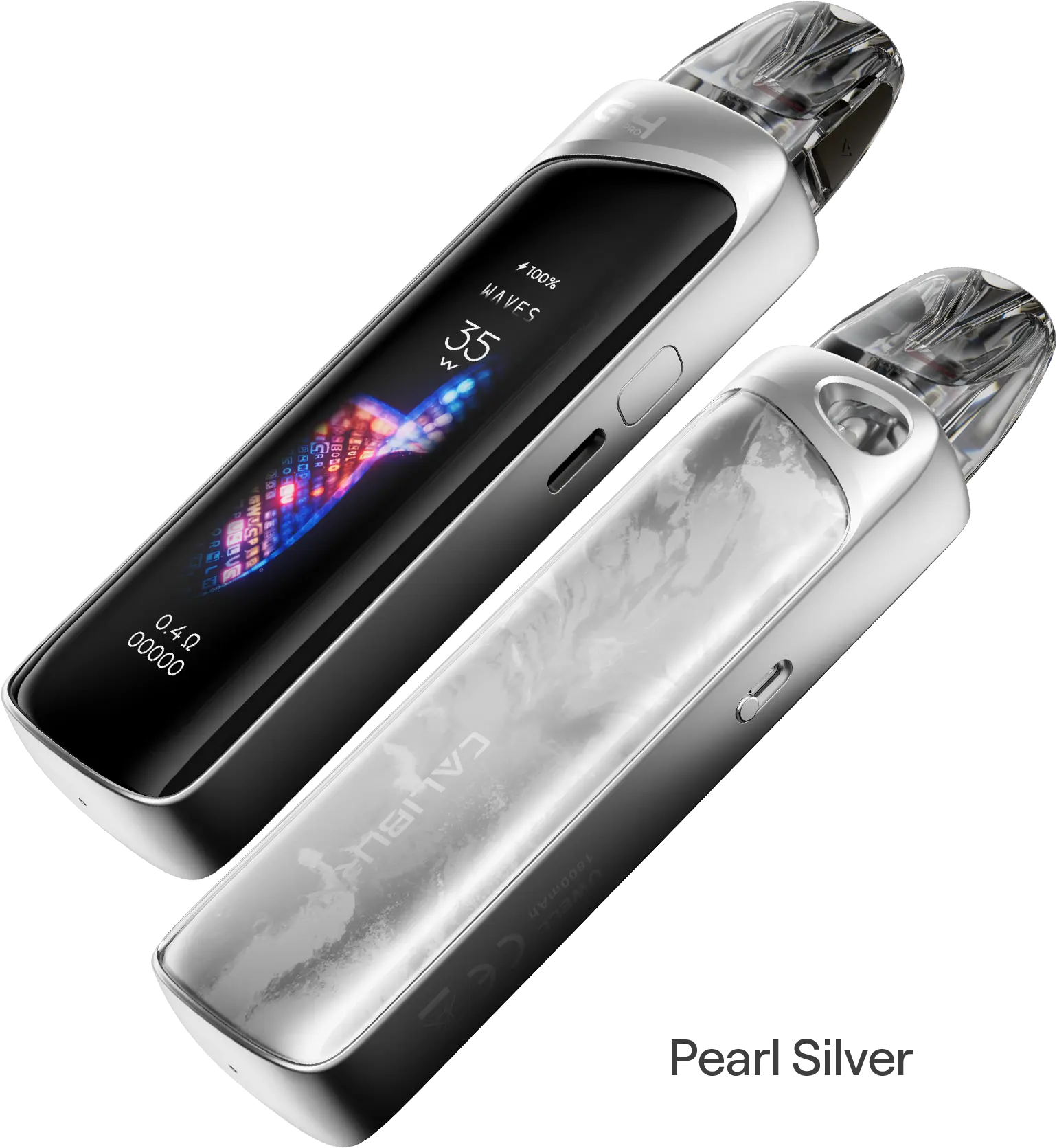 UWELL Caliburn G4 Pro Pod Vape Kit Pearl Silver
