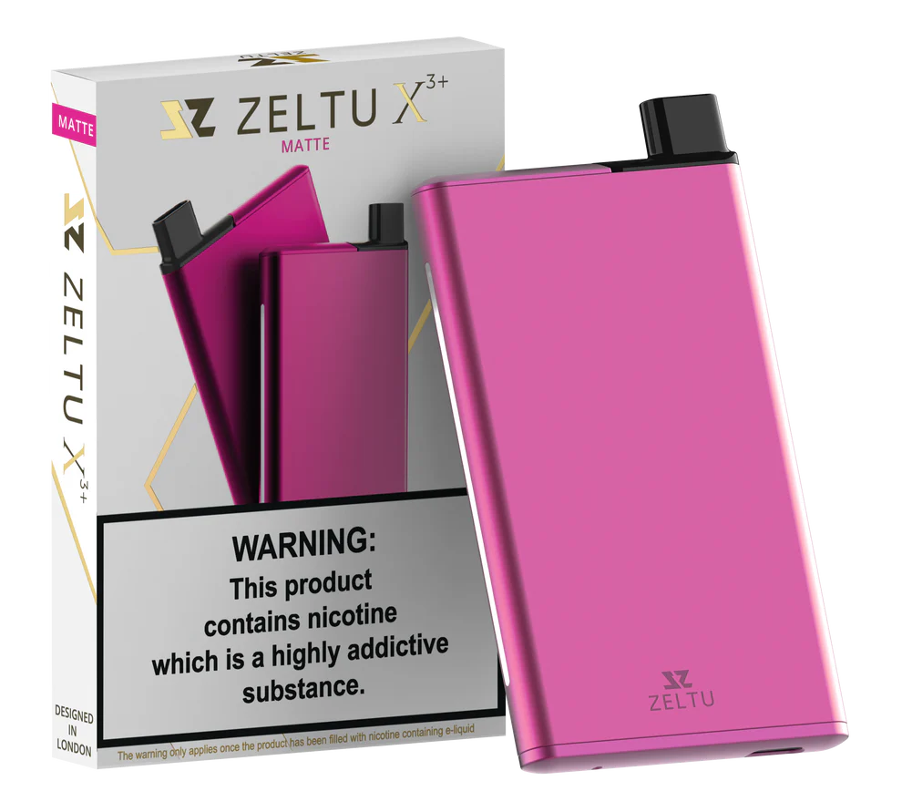 Zeltu X3 Plus Pod Kit Matte Pink Smoketronics
