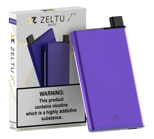 Zeltu X3 Plus Pod Kit Matte Purple Smoketronics