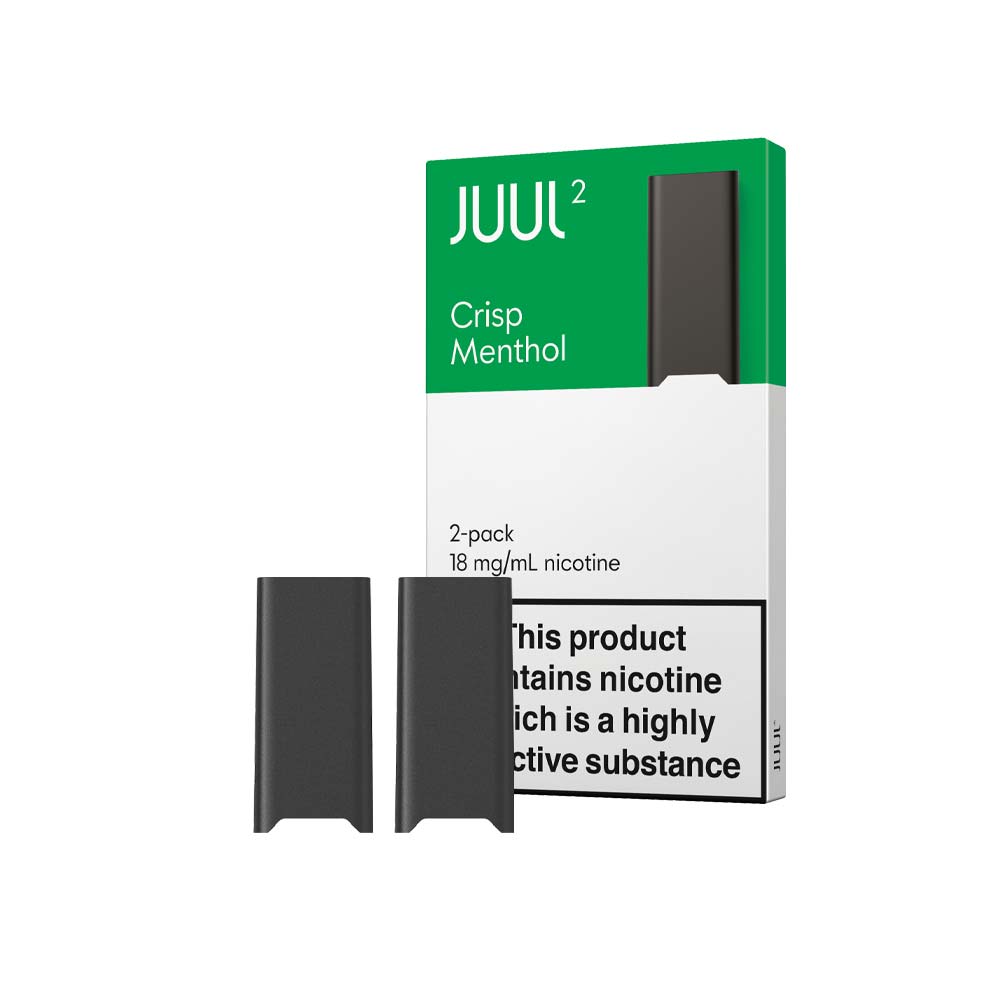 Juul Pods in Crisp Menthol | Two Pods 